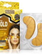 Beauty Formulas Gold hidrogel maska za predel okoli oči s kolagenom 6 kos