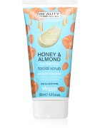 Beauty Formulas Honey & Almond piling za obraz 150 ml