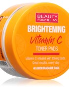 Beauty Formulas Vitamin C tonizirajoče blazinice 40 kos