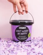Beauty Jar Don't Worry Be Happy relaksacijska sol za kopel z vonjem sivke 1.2 kg