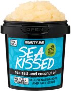 Beauty Jar Sea Kissed piling za obraz in telo z morsko soljo 200 g