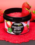 Beauty Jar Yummy Strawberry Letter nežni piling z vlažilnim učinkom 360 g