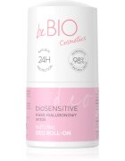 beBIO Hyaluro bioSensitive deodorant roll-on za občutljivo kožo 50 ml