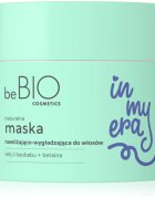 beBIO In My Era Moisturizing & Smoothing globinsko vlažilna maska za glajenje las 250 ml