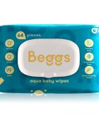 Beggs Aqua Baby Wipes otroški nežni vlažni robčki 64 kos