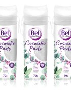 Bel Face & Body blazinice za odstranjevanje ličil ugodno pakiranje 3x70 kos