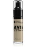 Bell Hypoallergenic Mat&Soft lahka matirajoča podlaga odtenek 01 Light Beige 30 ml