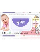 BELLA Baby Happy Oat proteins and Panthenol vlažni čistilni robčki za otroke 64 kos