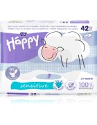 BELLA Baby Happy Sensitive vlažilni toaletni papir za otroke 42 kos