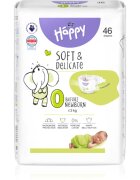 BELLA Baby Happy Soft&Delicate plenice za enkratno uporabo ≤ 2 kg Before Newborn 46 kos