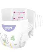 BELLA Baby Happy Soft&Delicate plenice za enkratno uporabo s kanalčki Maxi 8-14 kg 14 kos