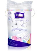 BELLA Cotton blazinice za odstranjevanje ličil 40 kos