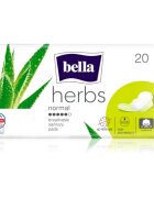 BELLA Herbs Aloe Vera vložki brez dodanih dišav 20 kos