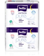 BELLA Perfecta Pure Night izjemno tanki menstrualni vložki 14 kos