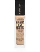 bellaoggi My Skin DNA vlažilni tekoči puder za popolno polt odtenek Soft Vanilla 34 ml