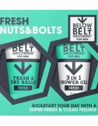 Below the Belt Grooming Fresh Nuts and Bolts darilni set za intimno higieno