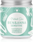 BEN&ANNA Natural Toothpaste Sensitive zobna pasta v stekleni embalaži za občutljive zobe 100 ml