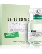 Benetton United Dreams for her Live Free toaletna voda za ženske 80 ml