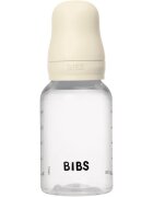 BIBS Anti-Colic Baby Bottle Latex antikolična steklenička s cucljem iz naravnega kavčuka Ivory 1 kos