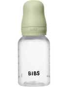 BIBS Anti-Colic Baby Bottle Latex antikolična steklenička s cucljem iz naravnega kavčuka Sage 1 kos