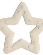 BIBS Baby Bitie Star grizalo Ivory 1 kos
