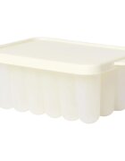 BIBS Baby Food Freezer Tray silikonski kalup odporen proti zmrzali Ivory 12 x 85 x 53 cm 150 ml