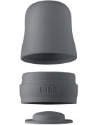 BIBS Baby Glass Bottle Cap zamašek z navojem za steklenico Iron 1 kos