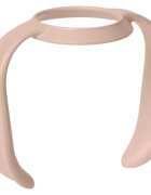 BIBS Baby Glass Bottle Handle ročaj za stekleničko Blush 1 kos