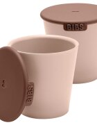 BIBS Cup Set skodelica s pokrovčkom Blush 2 kos