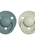 BIBS De Lux Natural Rubber Size 2: 6+ months duda 2 kos