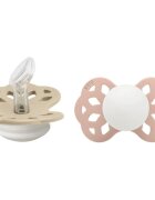 BIBS Infinity NIght Anatomical duda Vanilla / Blush 2 kos