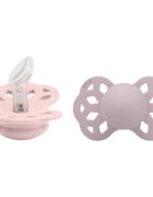 BIBS Infinity Size 1: 0+ months duda Blossom / Dusky Lilac 2 kos