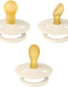 BIBS Try-It Size 1: 0+ months set za otroke od rojstva Ivory 3 kos