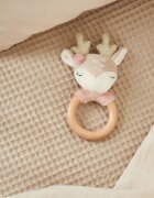 Bieco Grasping Toy with Rattle Fawn Ella igrača z ropotuljico 0 m+ 1 kos