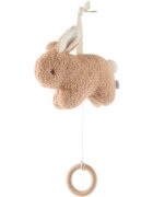 Bieco Musical Toy Bunny Fine kontrastna viseča igrača z melodijo 1 kos