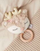 Bieco Musical Toy Fawn Ella kontrastna viseča igrača z melodijo 0 m+ 1 kos