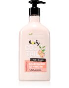 Bielenda Body Coctail Peach + Kombucha vlažilni losjon za telo z revitalizacijskim učinkom 400 ml