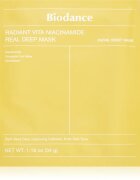 Biodance Radiant Vita Niacinamide Real Deep Mask posvetlitvena maska za obraz za poenotenje tona kože 1 kos