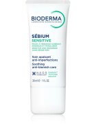 Bioderma Sébium Sensitive intenzivna vlažilna in pomirjevalna krema za izsušeno in razdraženo kožo zaradi zdravljenja aken 30 ml