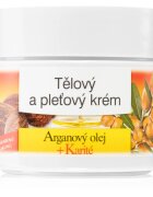 Bione Cosmetics Argan Oil + Karité krema za obraz za vso družino 260 ml