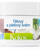 Bione Cosmetics Coconut krema za obraz za vso družino s kokosom 260 ml