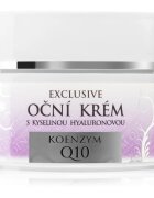 Bione Cosmetics Exclusive Q10 krema za predel okoli oči s hialuronsko kislino 51 ml