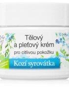 Bione Cosmetics Goat Whey hranilna krema za obraz in telo za občutljivo kožo 260 ml