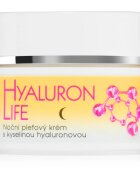 Bione Cosmetics Hyaluron Life nočna krema za obraz s hialuronsko kislino 51 ml