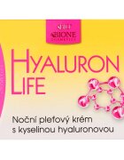 Bione Cosmetics Hyaluron Life nočna krema za obraz s hialuronsko kislino 51 ml