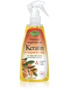 Bione Cosmetics Keratin + Argan regeneracijski balzam brez spiranja za lase 260 ml