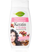 Bione Cosmetics Keratin + Caffeine regeneracijski balzam za lase 260 ml