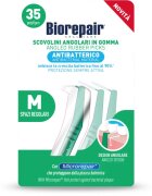 Biorepair Rubber Picks Medium dentalni zobotrebci 35 kos