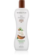 Biosilk Silk Therapy Natural Coconut Oil vlažilni šampon s kokosovim oljem 355 ml