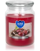 BISPOL Premium Line Chocolate - Cherry dišeča sveča 500 ml
